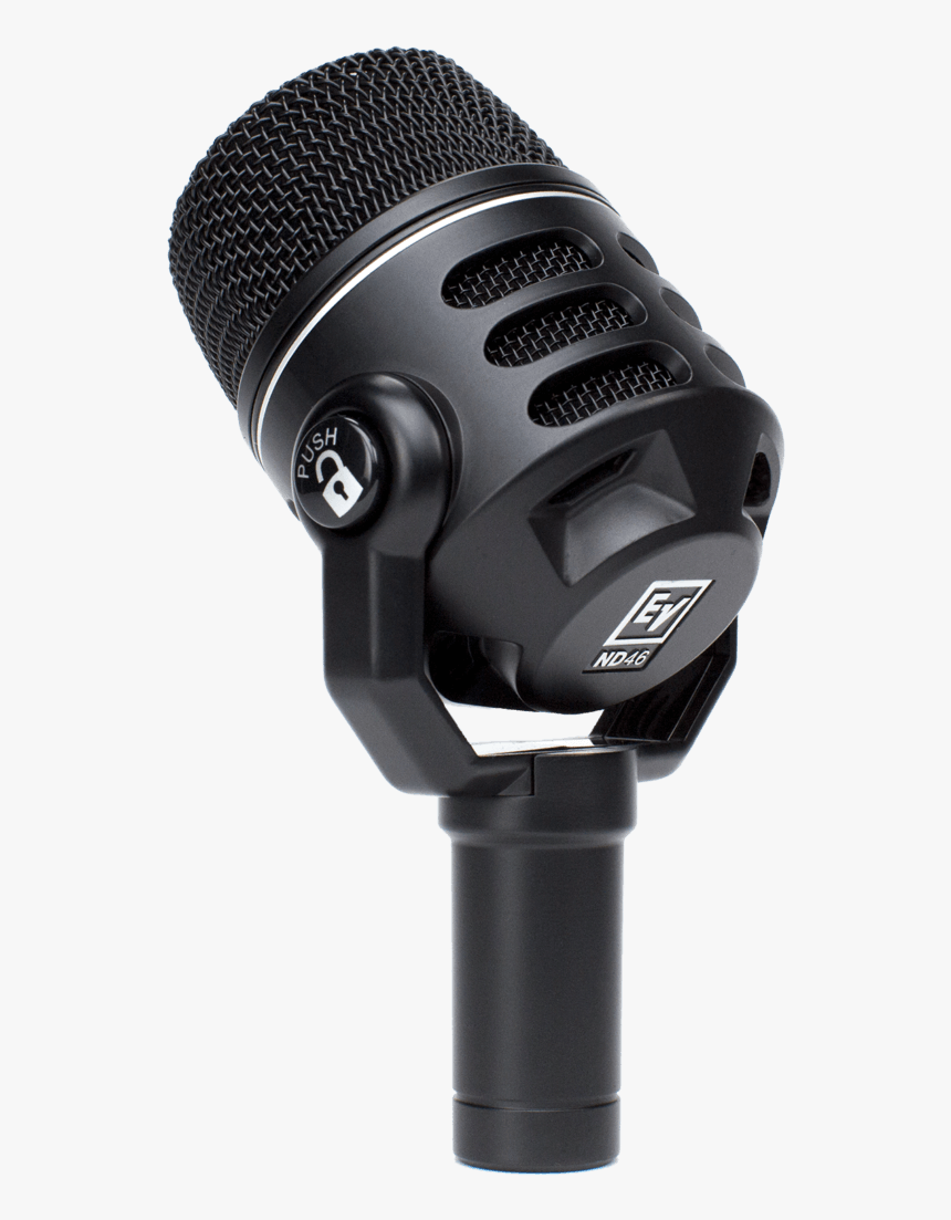 Electro-voice Nd46 Microphone - Microfone Image Em Png, Transparent Png