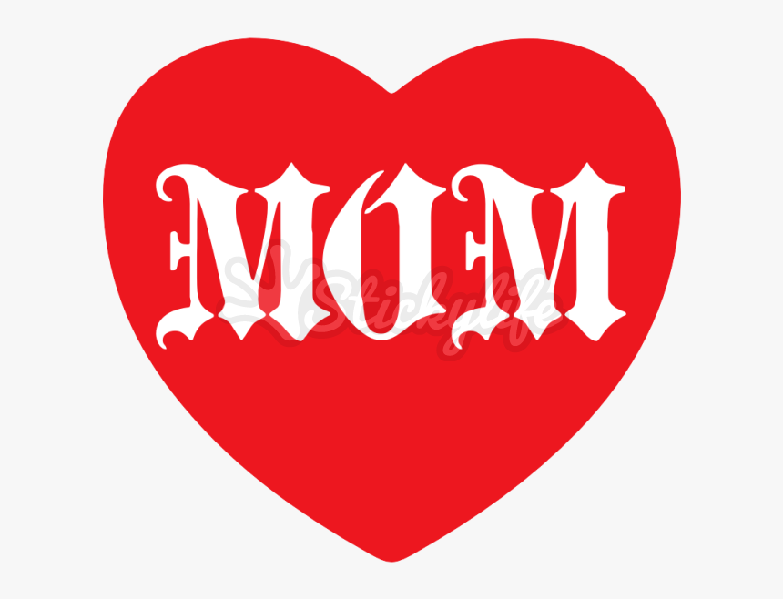 Hearts Clipart Mom - Tattoo Mum Png, Transparent Png