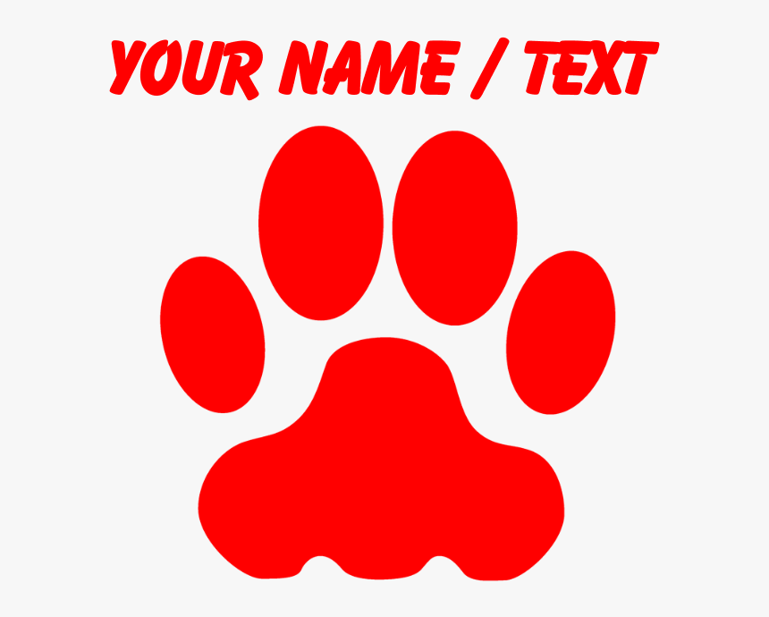 Transparent Cat Paw Print Png - Circle, Png Download