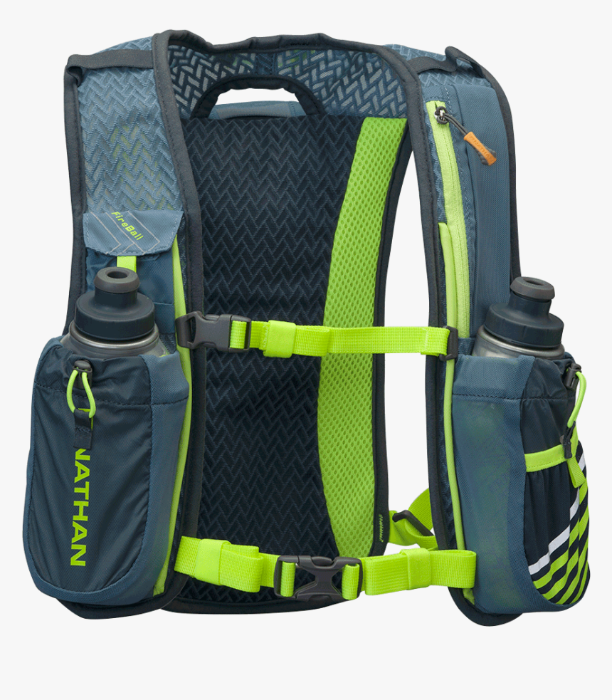 Fireball Hydration Pack With Double Flasks 
 Class - Nathan Fireball, HD Png Download
