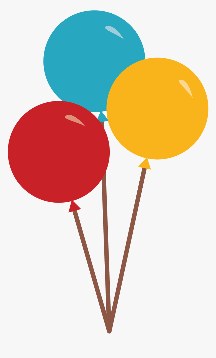 Circus Balloons Clipart, HD Png Download