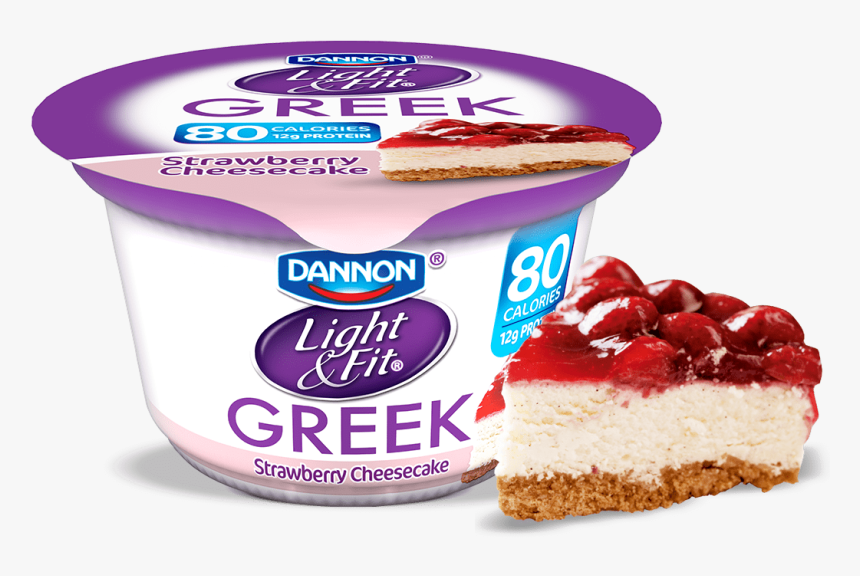 Dannon Light And Fit Greek Yogurt Salted Caramel, HD Png Download