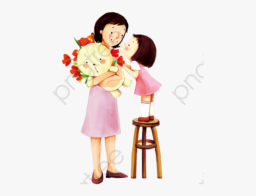 I Love You Mom - Mothers Day Images In Hindi, HD Png Download