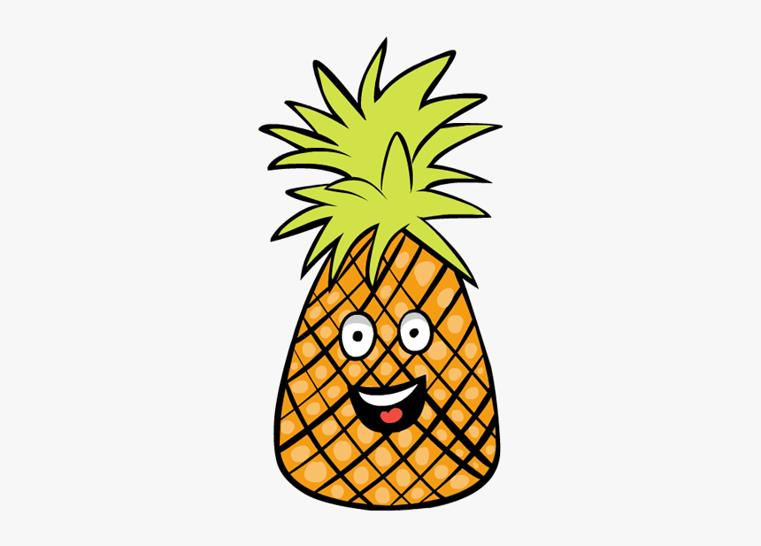 Pineapple Fruit Clipart - Fruit Clipart Transparent Background, HD Png Download