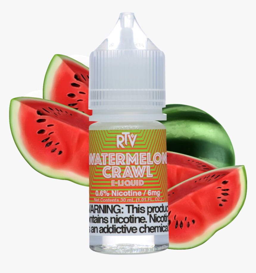 E-liquid Watermelon Crawl - Watermelon, HD Png Download