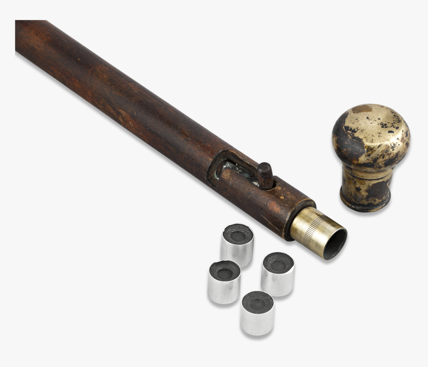 Flare Gun Walking Stick - Flare Weapon Stick, HD Png Download