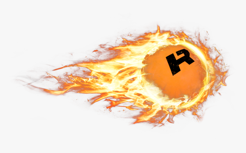 Fireball - Flame - Close-up, HD Png Download