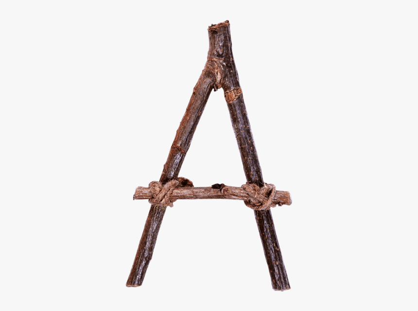 Sticks Font - Wood, HD Png Download