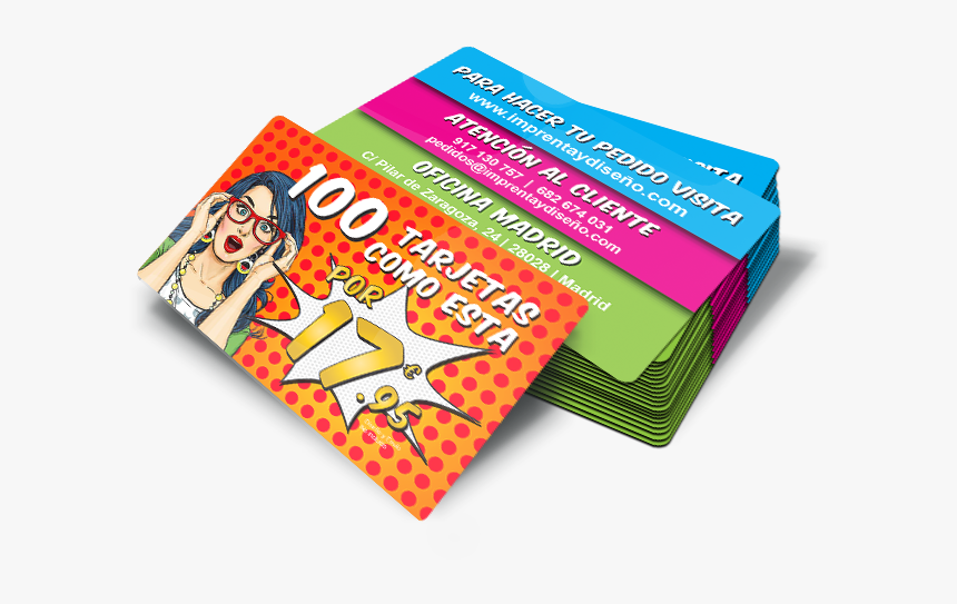 Impresión De Tarjetas De Visita - Impresion De Tarjetas, HD Png Download