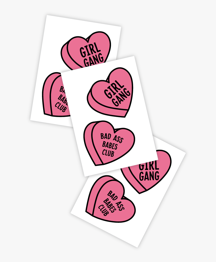 Gang And Bad Ass - Tattoo Png Transparent Girly, Png Download