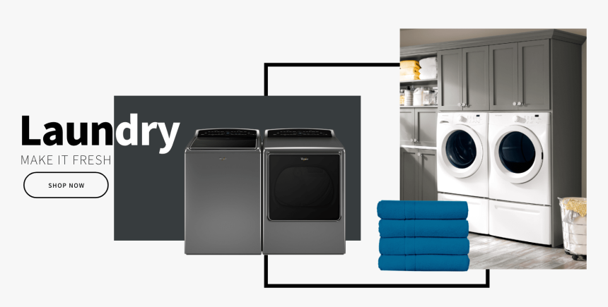 Transparent Home Appliances Png - Clothes Dryer, Png Download