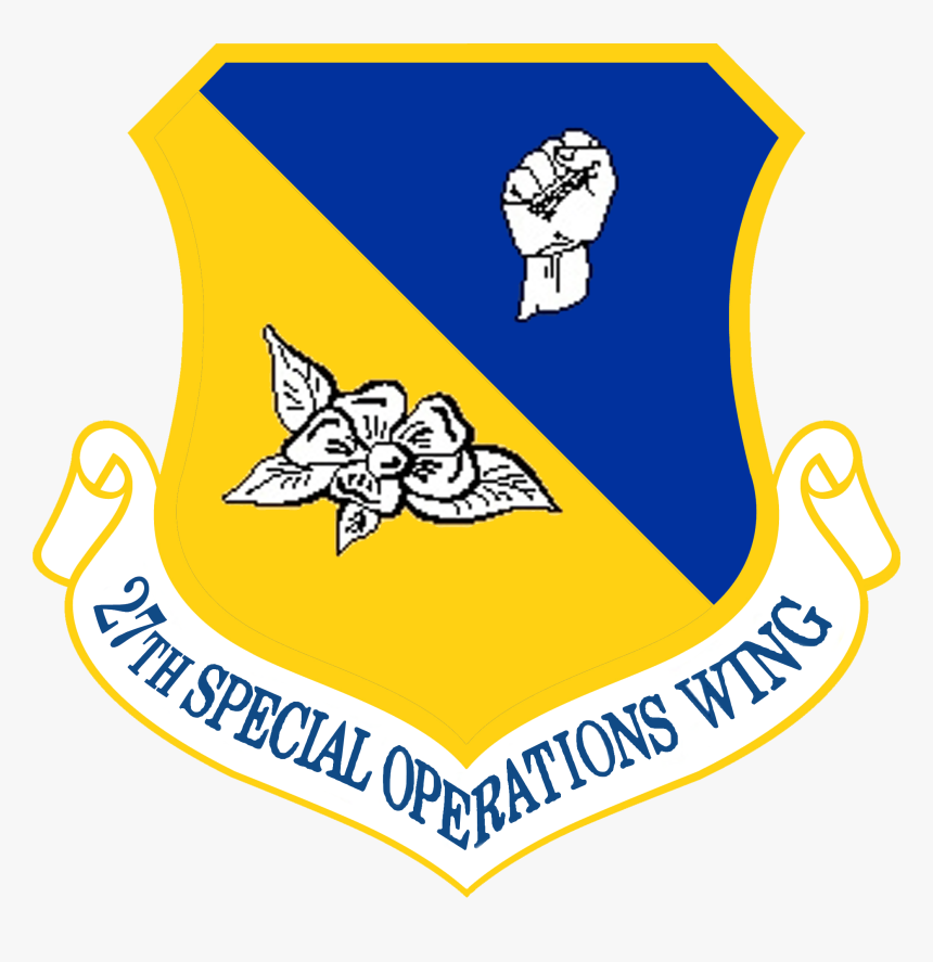 27th Special Operations Wing - 27 Special Operations Wing Patch, HD Png Download