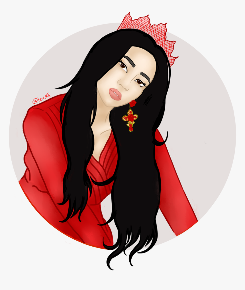 Bad Hair Png Clip Art Transparent - Red Velvet Fan Artr, Png Download