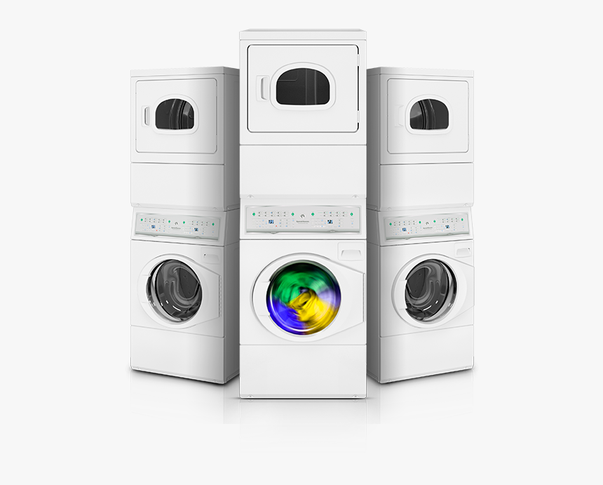Speedqueen Stack Washer Dryers, HD Png Download