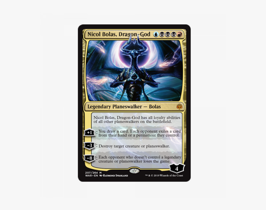 Nicol Bolas Dragon God, HD Png Download
