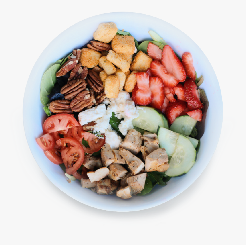 Chicken Salad At Colados Coffee & Crepes - Strawberry, HD Png Download