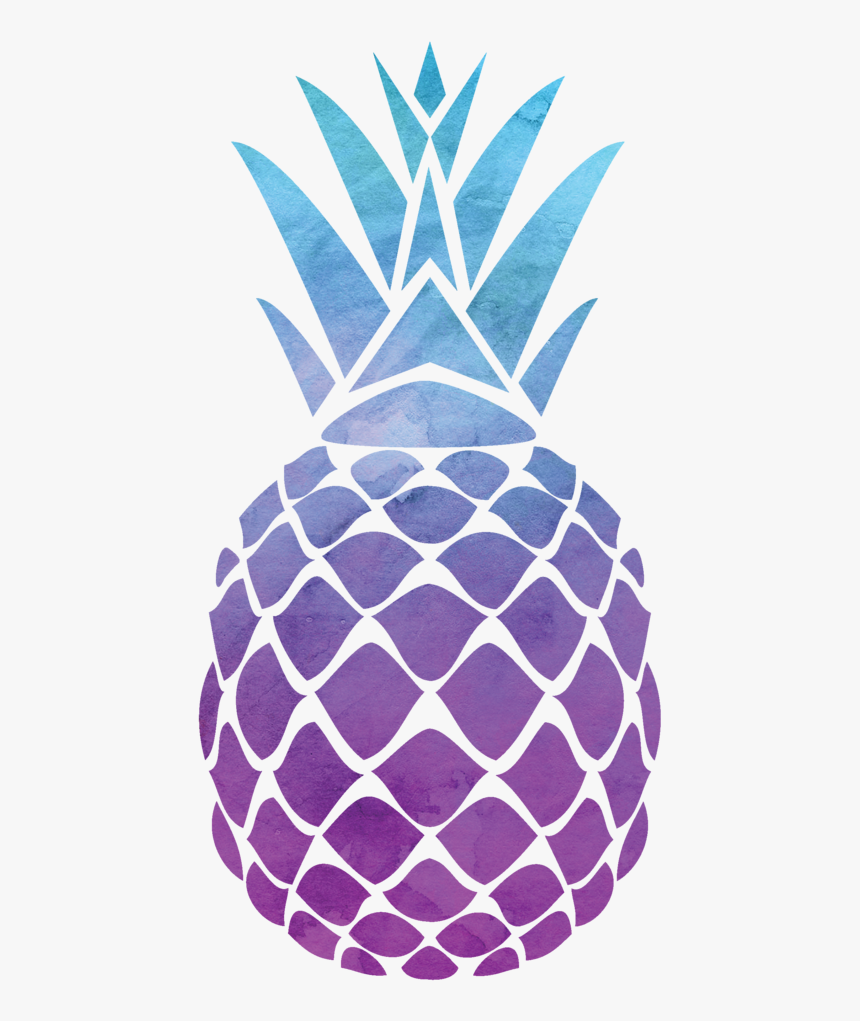 Pineapple Vector Silhouette, HD Png Download