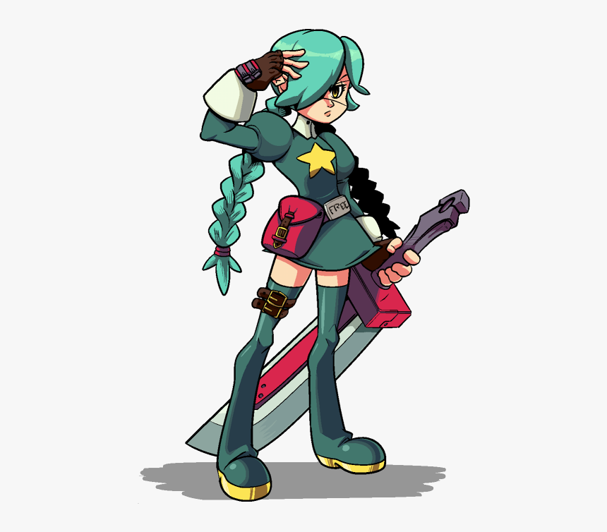 Fre Skullgirls Doom Clothing Fictional Character Vertebrate - Annie Of The Stars Sol Badguy, HD Png Download
