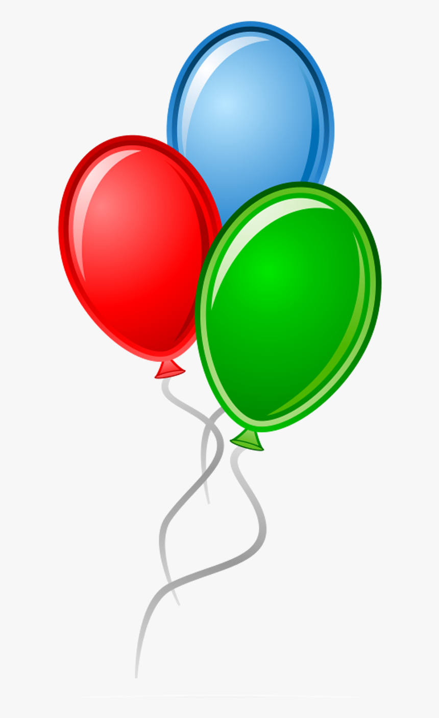 Balloon Birthday Holi Party The Holiday Clipart - Balões Png, Transparent Png