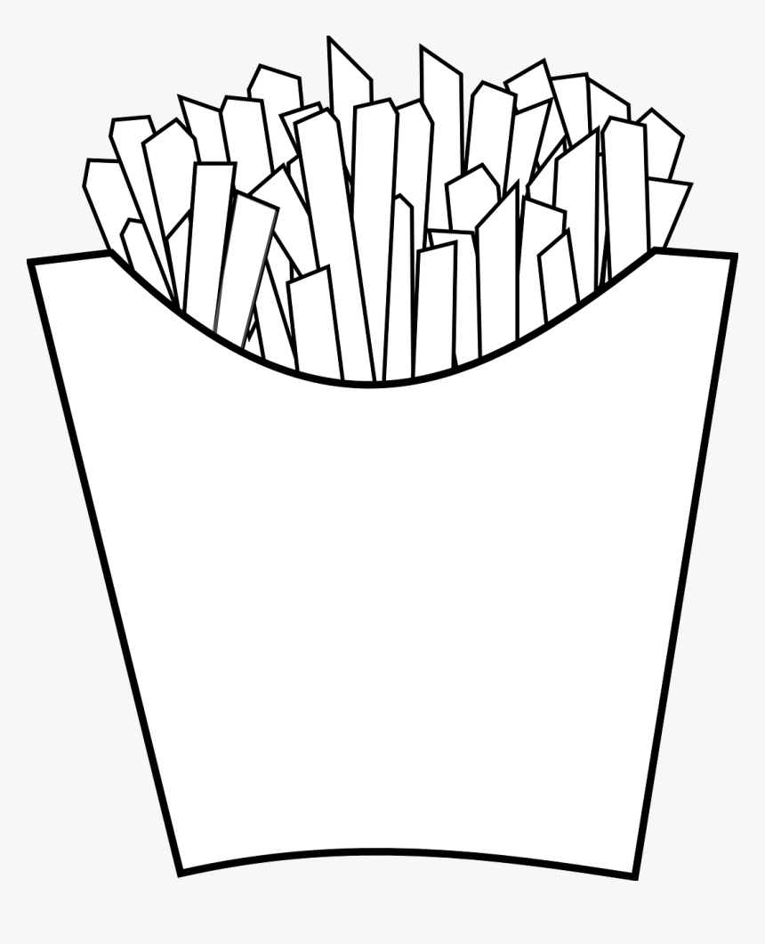 French Fries Clipart Black And White Hd Png Download Transparent Png Image Pngitem french fries clipart black and white