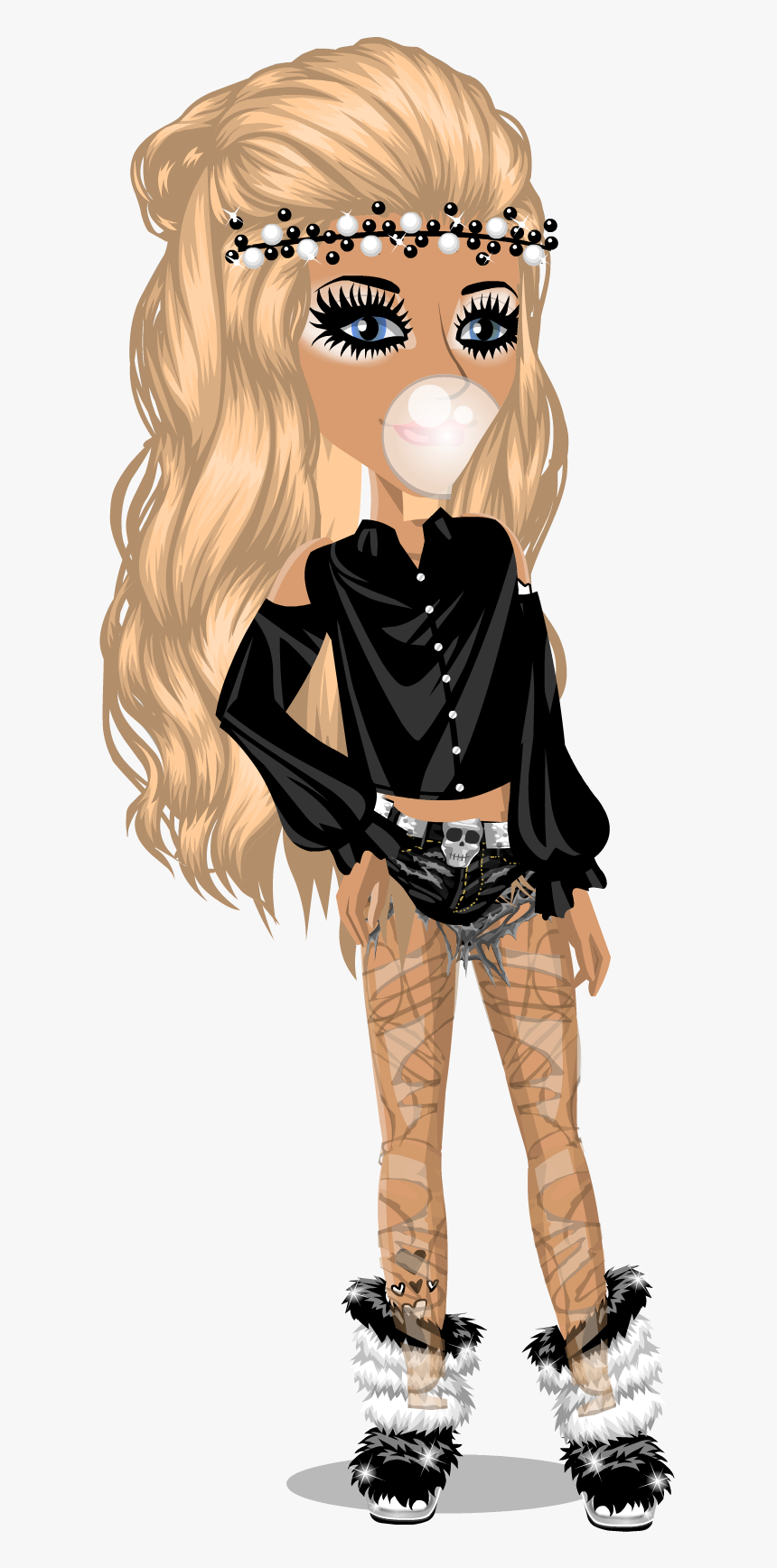 Movie Star Planet Bad Girl, HD Png Download