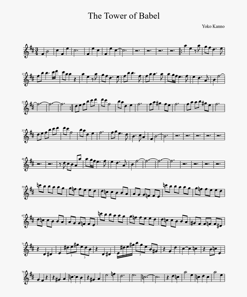 Sheet Music, HD Png Download