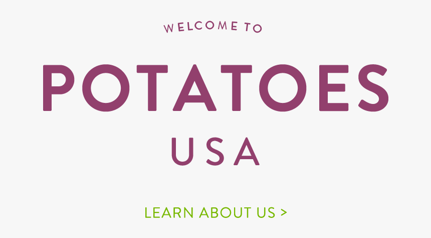 Welcome To Potatoes Usa - Graphic Design, HD Png Download