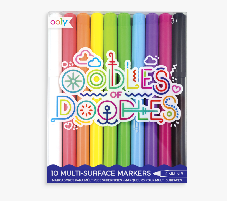 Oodles Of Doodles Markers, HD Png Download