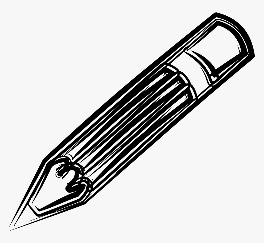 Sketched Pencil, HD Png Download