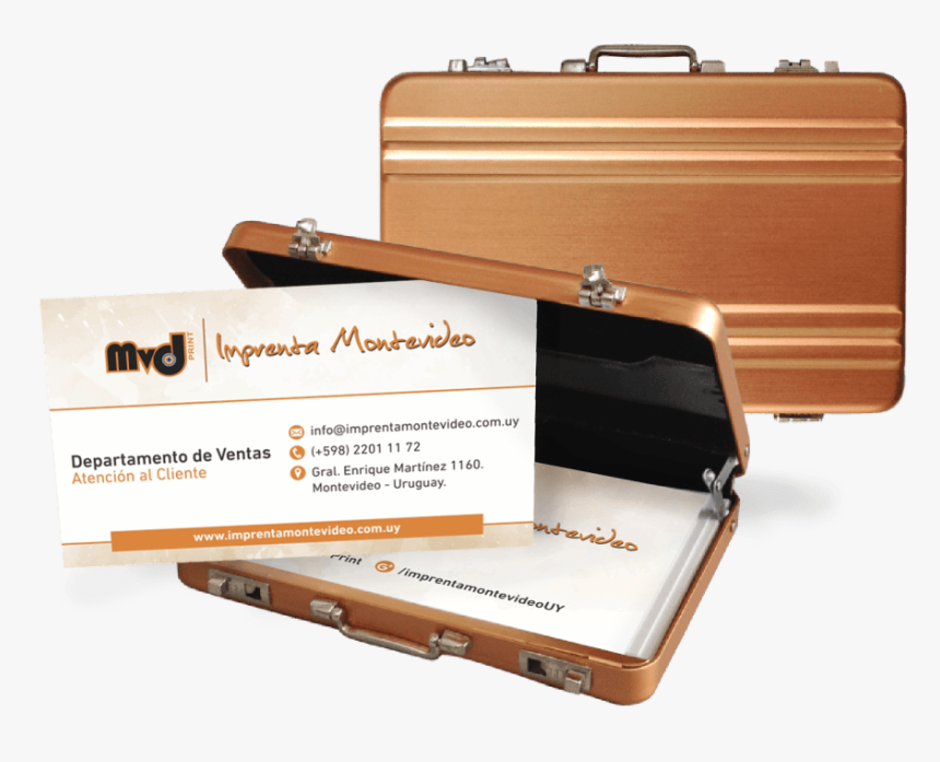 Maletin Con Tarjetas Personales - Briefcase, HD Png Download