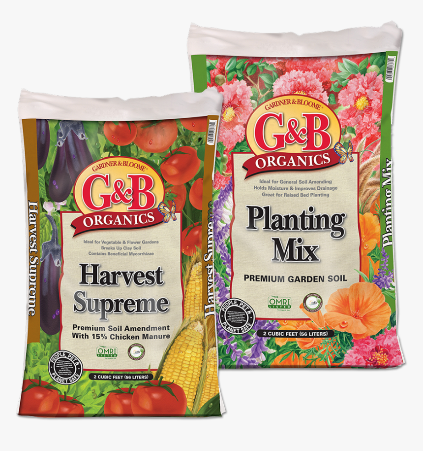 G&b Planting Mix And G&b Harvest Supreme - G&b Harvest Supreme, HD Png Download