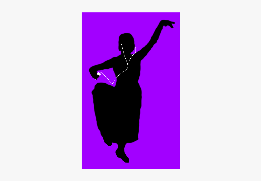 Silhouette Dance In India Performing Arts - Silhouette, HD Png Download