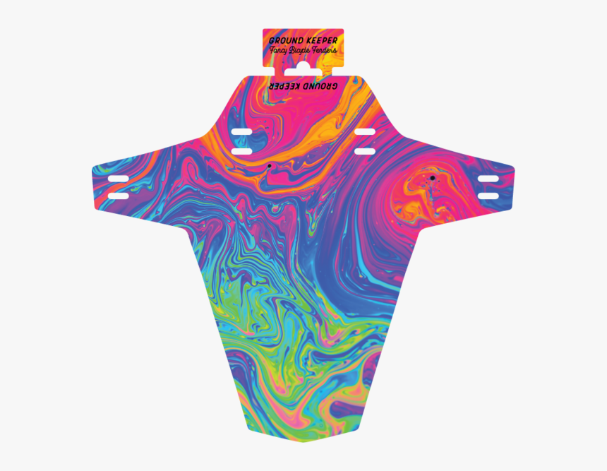 Ground Keeper Oil Slick Fender - Soap Bubble Colors, HD Png Download