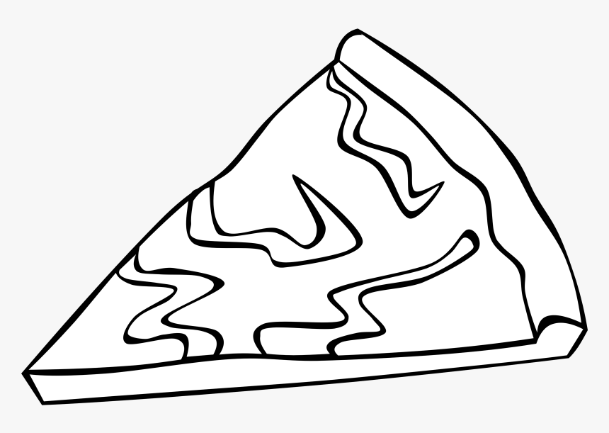 Pizza Clipart Pencil Hut - Pizza Slice Clip Art, HD Png Download