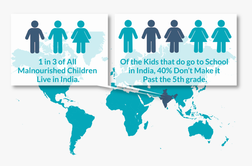 Akshaya Patra Usa - Rome Italy On A World Map, HD Png Download