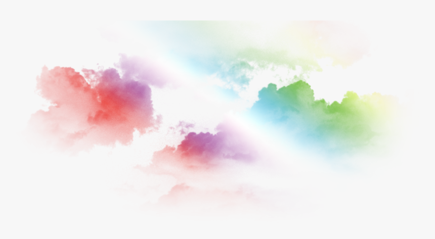 Color Cloud Png - Color Transparent Cloud Png, Png Download