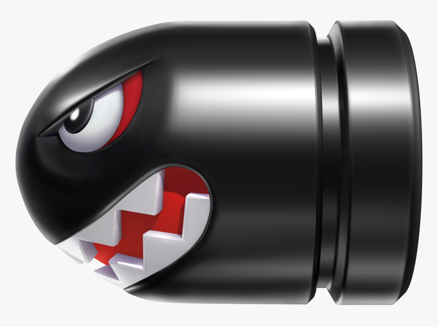 Super Mario Bros Bullet, HD Png