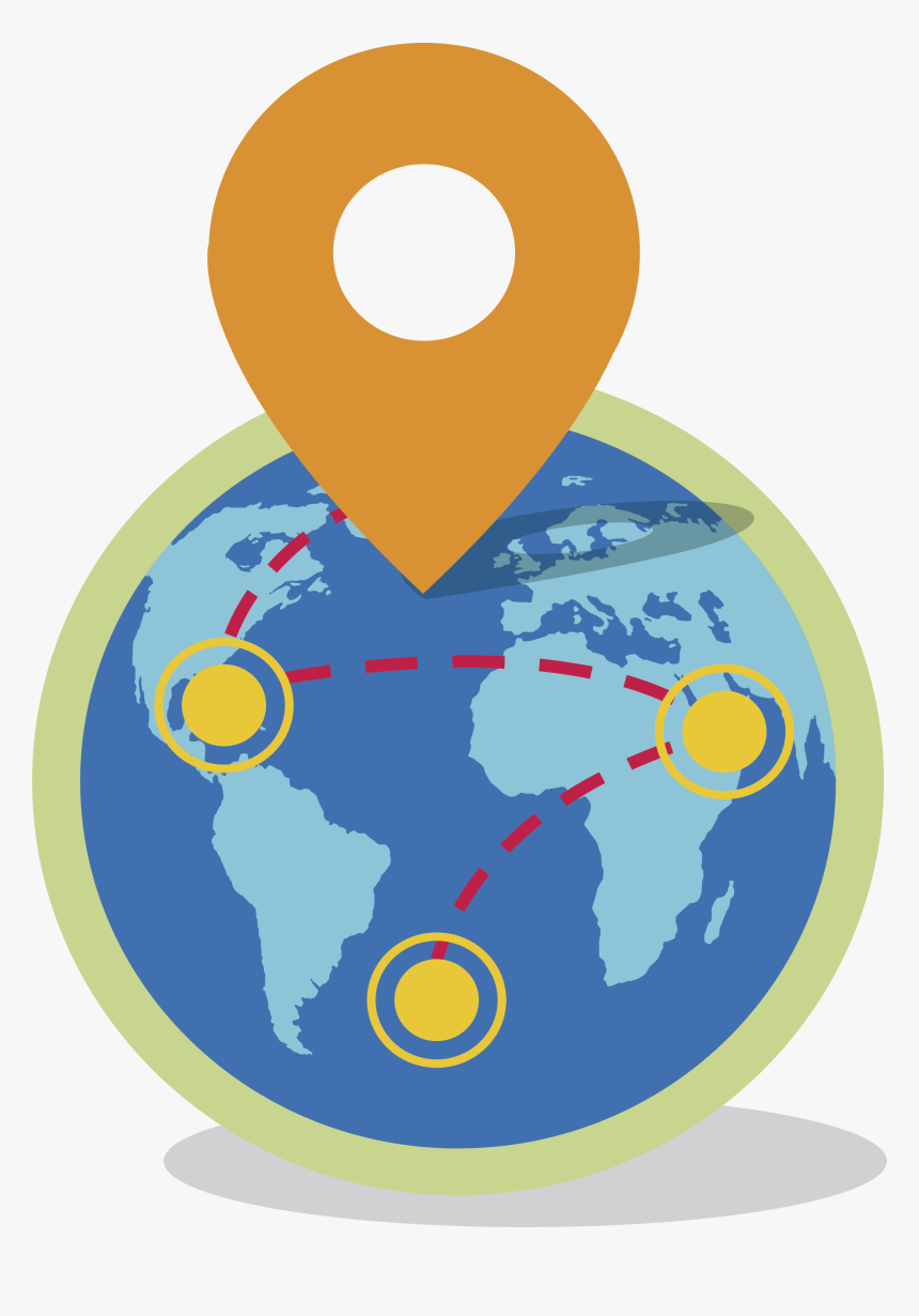 Southeast Asia World Map Globe - Ilustracion De Globo Terraqueo, HD Png Download