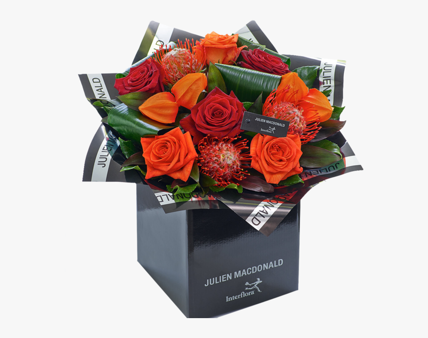 Julien Macdonald Dazzling Autumn Rose Hand Tied - Happy Birthday Luxus Girl Rosen, HD Png Download