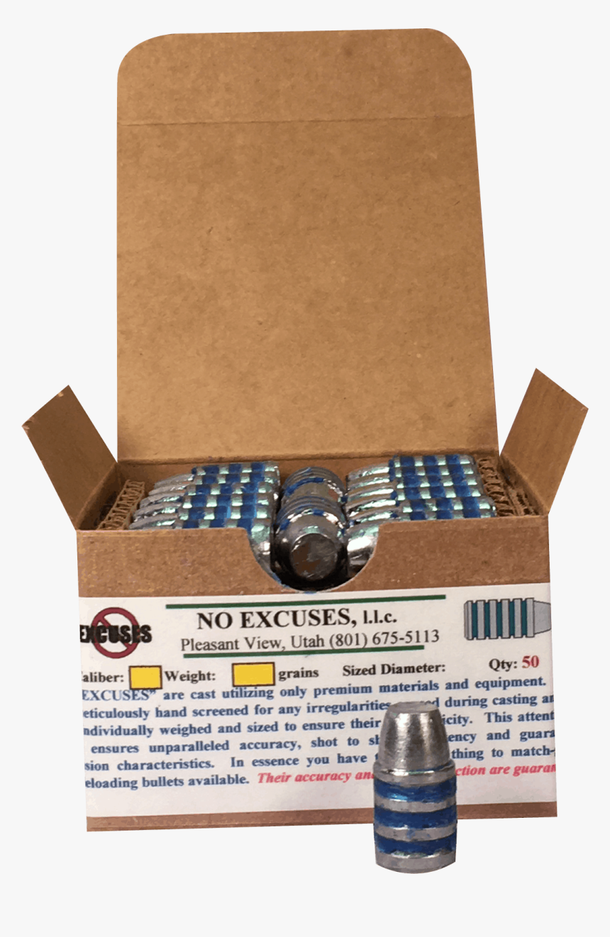 50 Caliber 460 Grain - Poker Set, HD Png Download