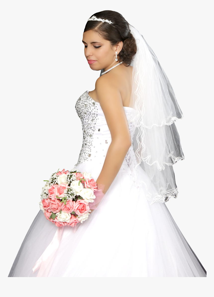 Wedding Saree Png Transparent Image - Wedding Girl Png, Png Download