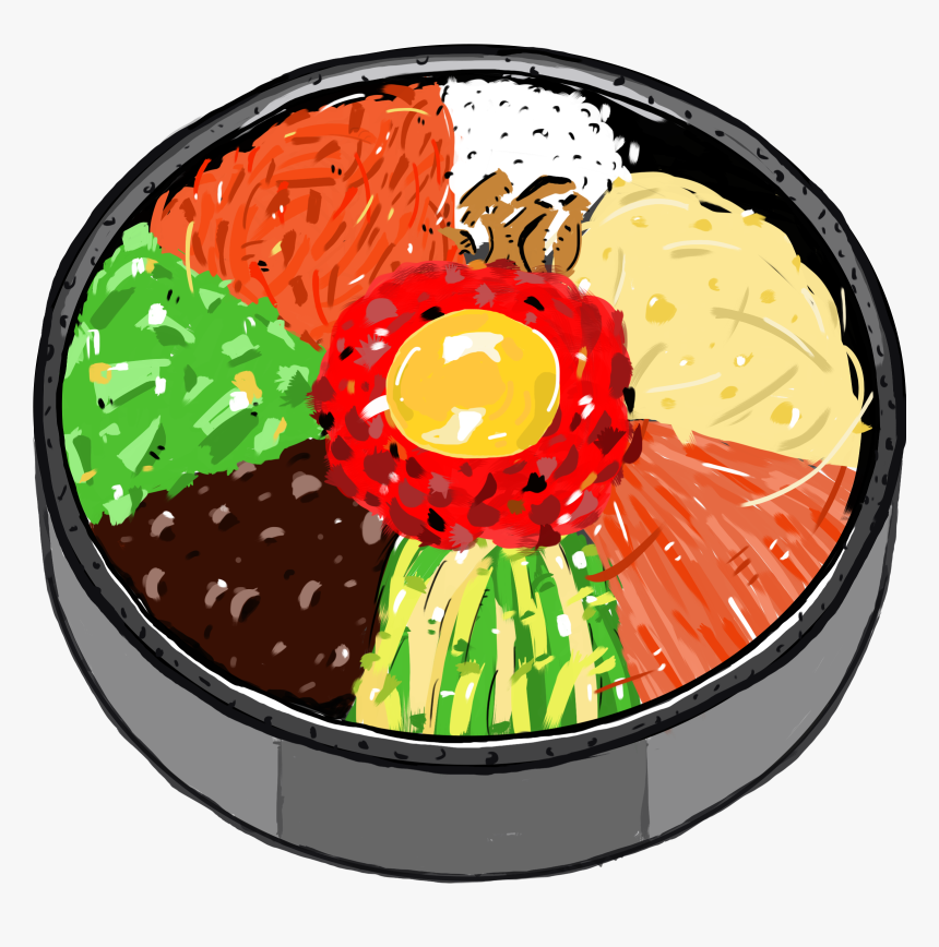 Since I M Very Familiar With Korean Food, I Have Korea - Korean Food Clip Art, HD Png Download