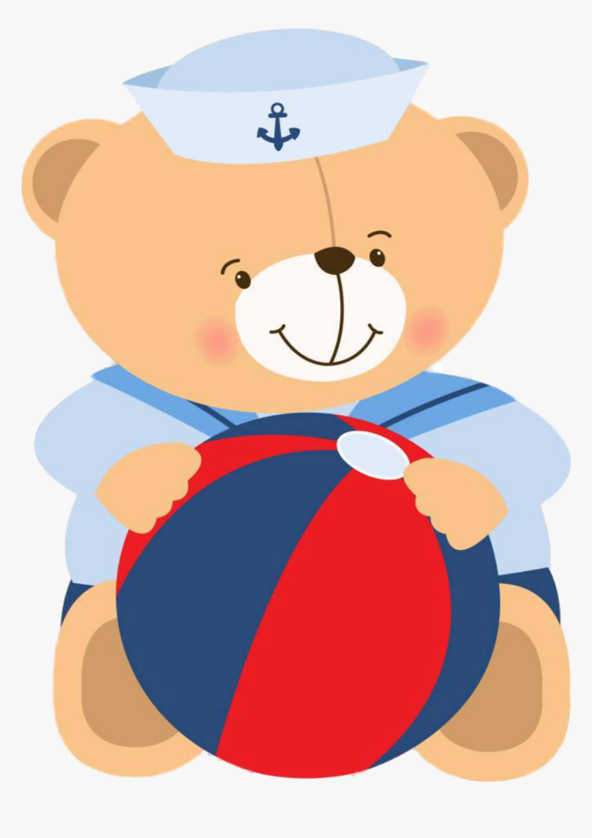 Desenho Ursinho Marinheiro Png - Sailor Bear Png, Transparent Png