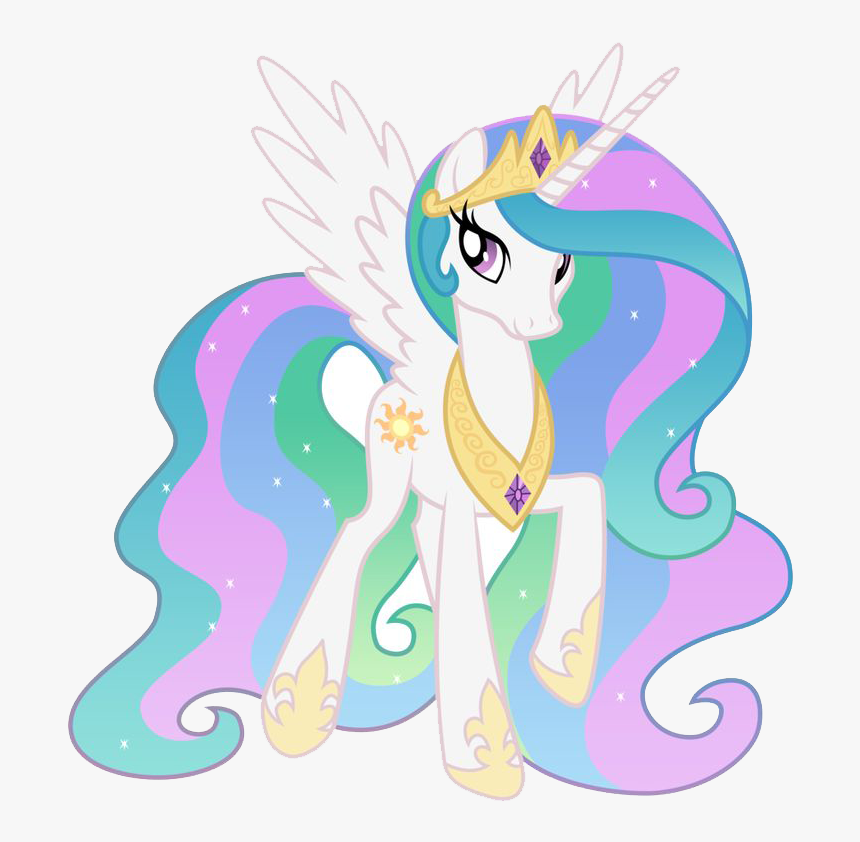My Little Pony Png Transparent Images - My Little Pony Princess Celestia Png, Png Download