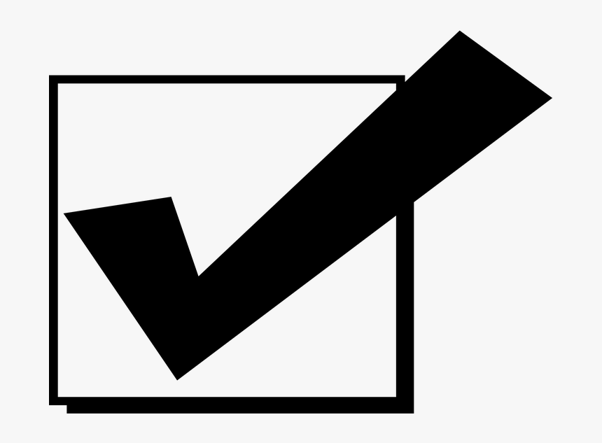 Ankreuzen Clipart Symbol Symbol - Check In A Box Clipart, HD Png Download