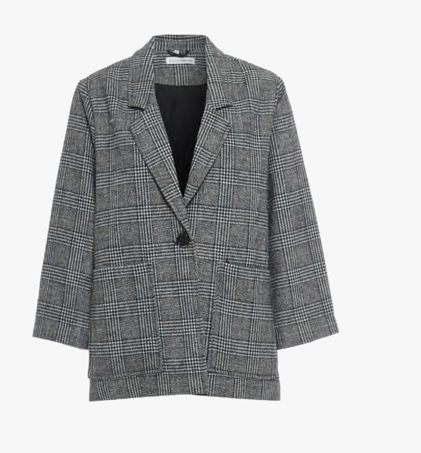 Check Blazer Png Clipart - Woolen, Transparent Png