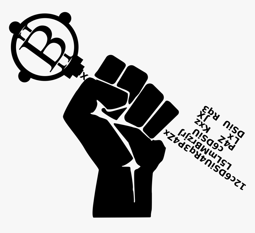 Raised Fist With Pencil , Png Download - Rap Png, Transparent Png