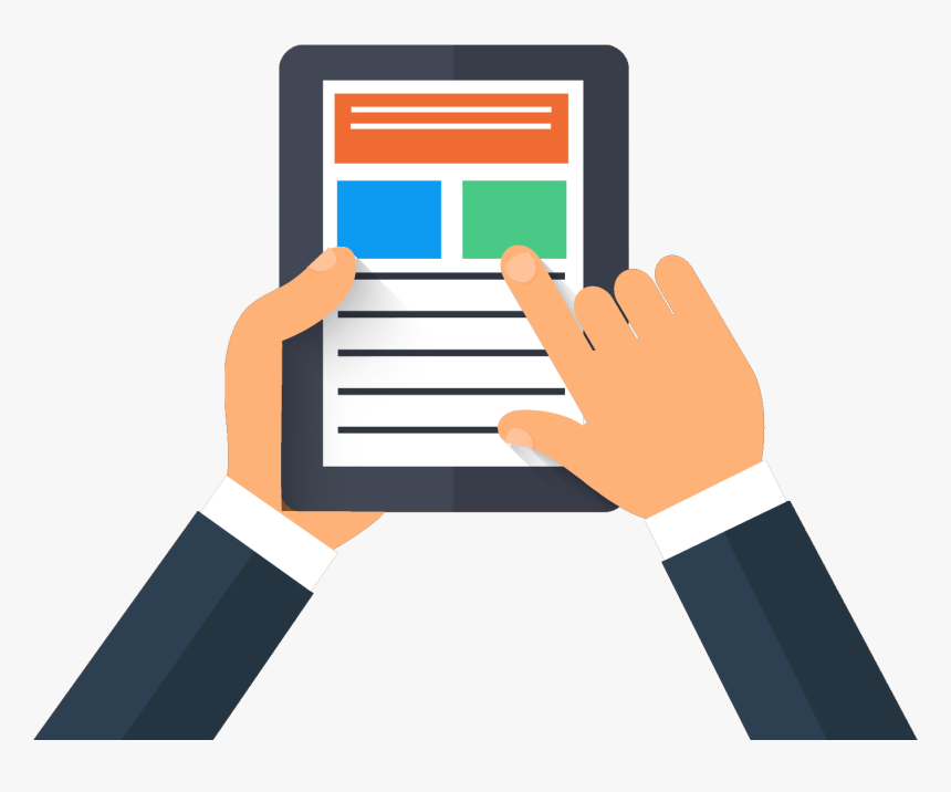 Check Clipart Rent Payment - Ipad Illustration Png, Transparent Png