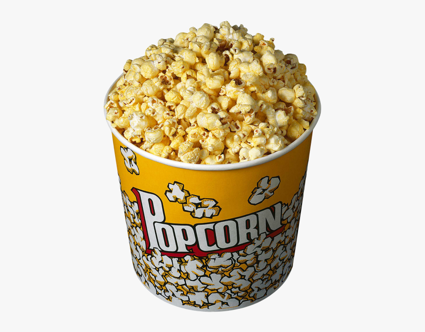 Popcorn In Bucket Png Image - Movie Popcorn, Transparent Png