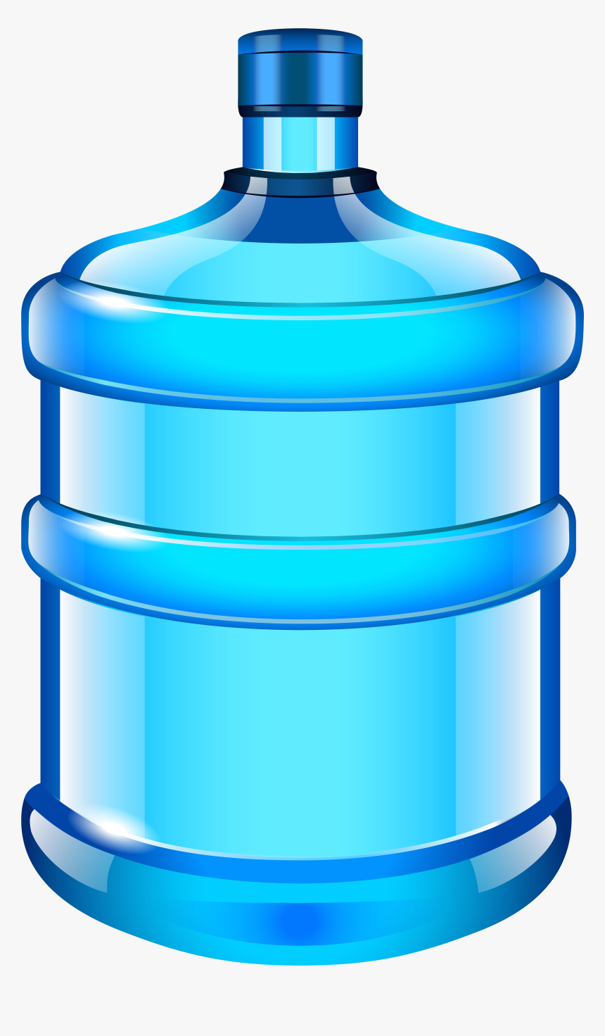 Large Water Bottle Png Clip Art - Large Water Bottle Png, Transparent Png